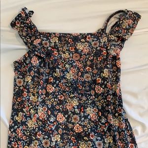 Floral cotton dress